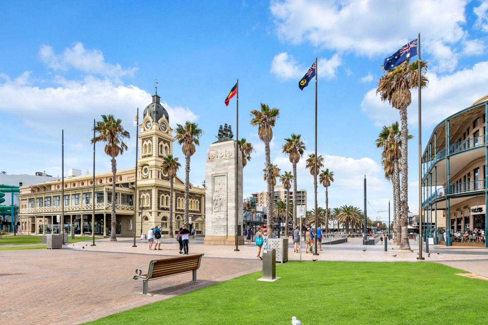 Cityviews @ Glenelg * Pool/Beach * Free Parking * Appartement Buitenkant foto